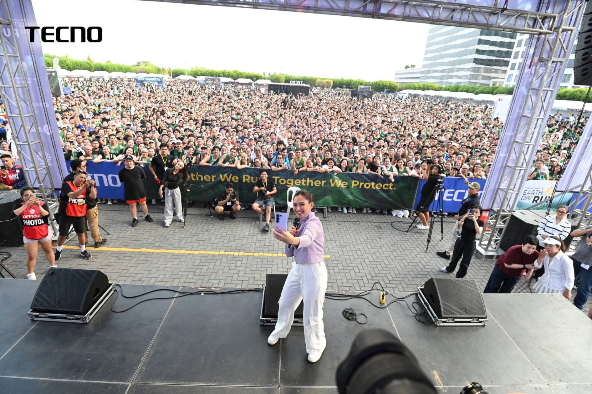 TECNO Camon 50 Series Earth Day Run Manila 5