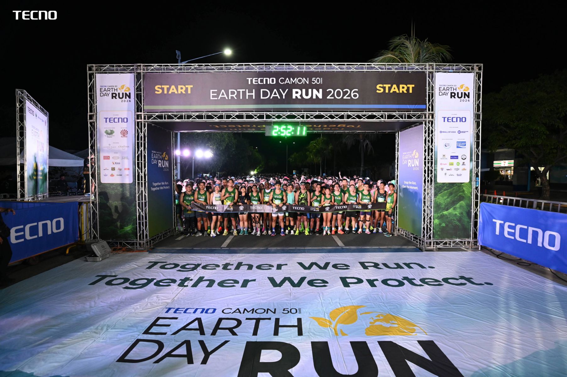 TECNO Camon 50 Series Earth Day Run Manila 7