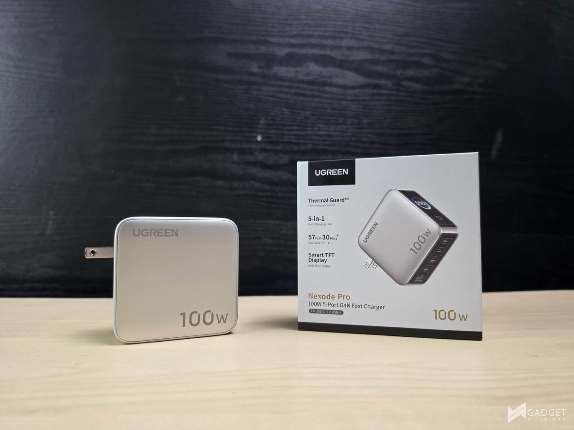 UGREEN Nexode Pro 100W 5 Port Charger Review Philippines