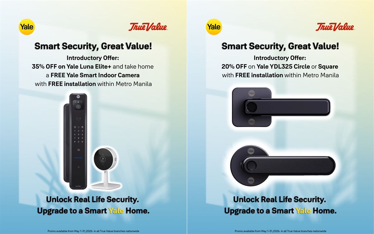 Yale Opens Pop Up Booth at True Value Shangri La Plaza with Exclusive Promos (1)