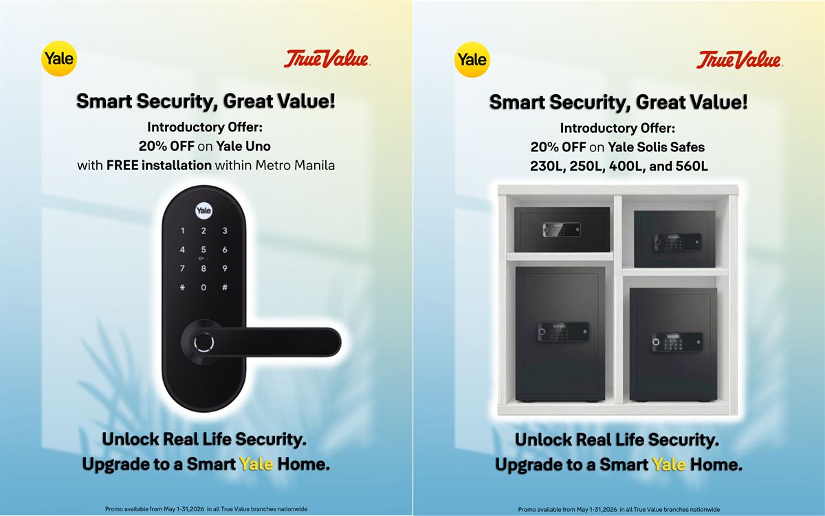 Yale Opens Pop Up Booth at True Value Shangri La Plaza with Exclusive Promos (2)