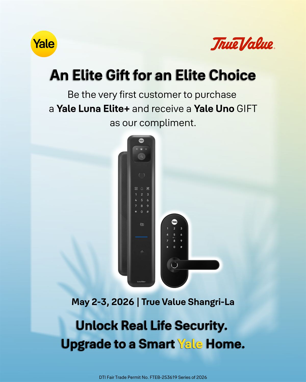 Yale Opens Pop Up Booth at True Value Shangri La Plaza with Exclusive Promos (3)