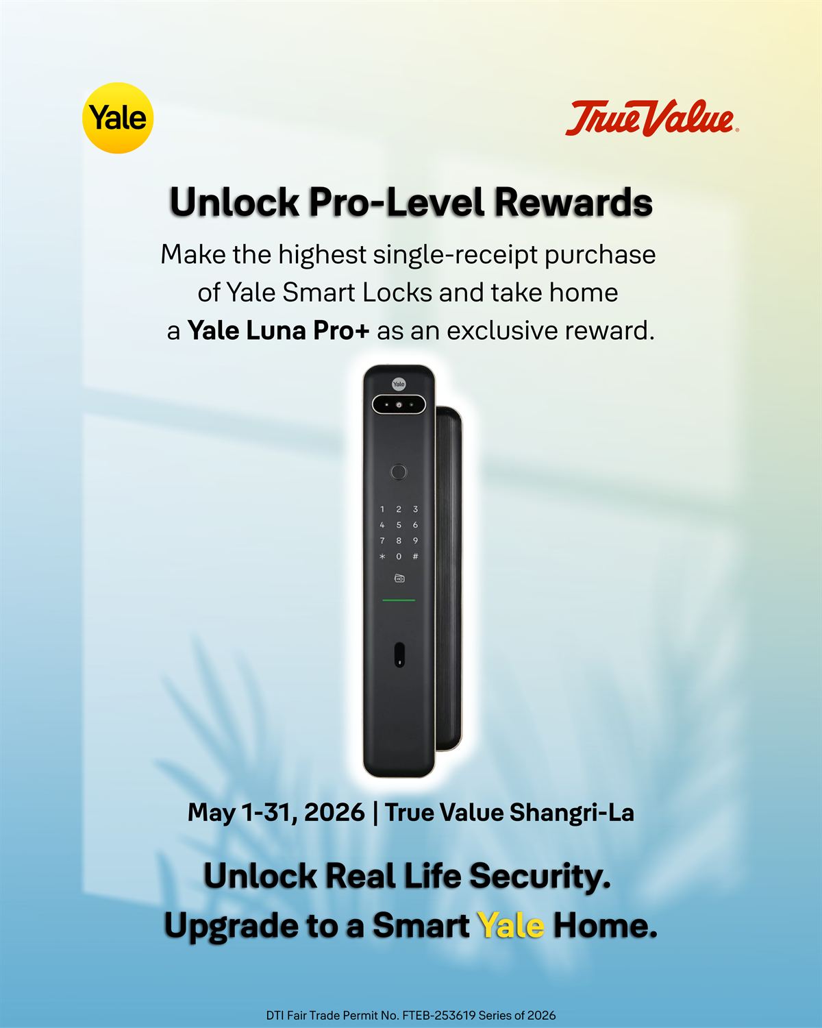 Yale Opens Pop Up Booth at True Value Shangri La Plaza with Exclusive Promos (5)