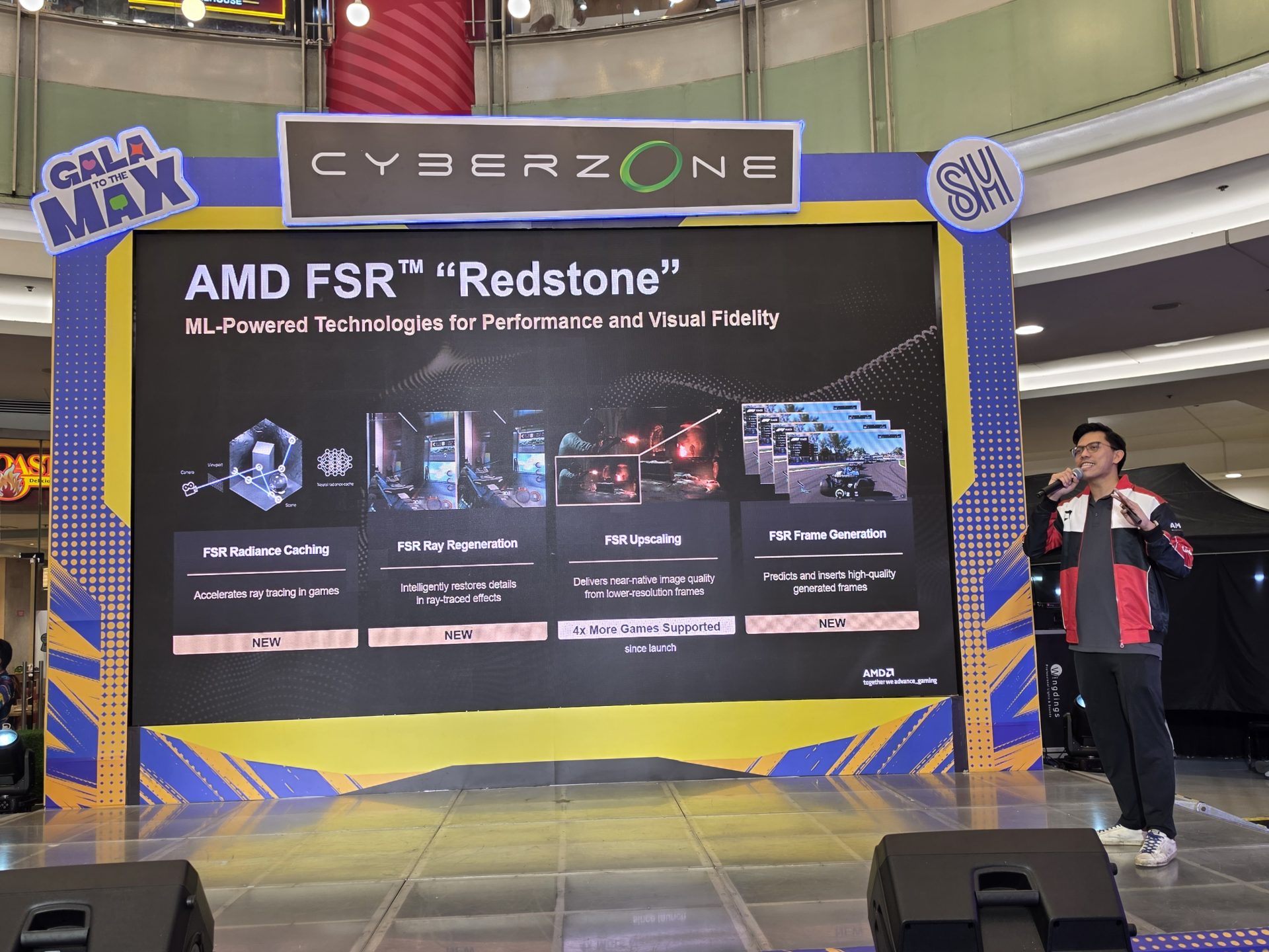SM GeekCon DX AMD Gigabyte PH AMD FSR Redstone