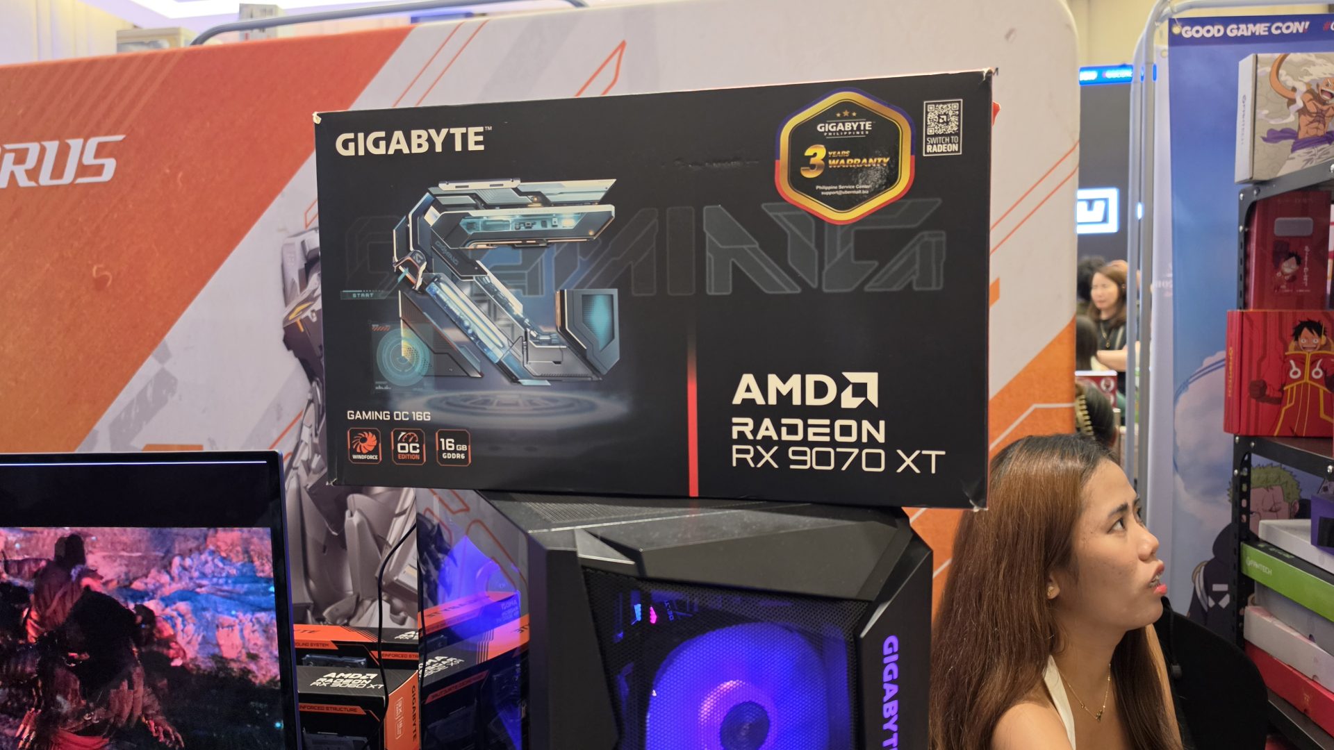 SM GeekCon DX AMD Gigabyte PH Radeon RX 9070 XT