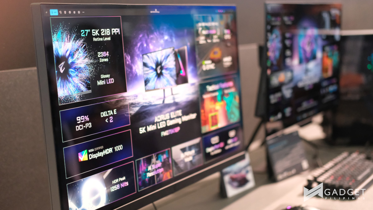 AORUS ELITE series gaming monitors Computex 2026 1