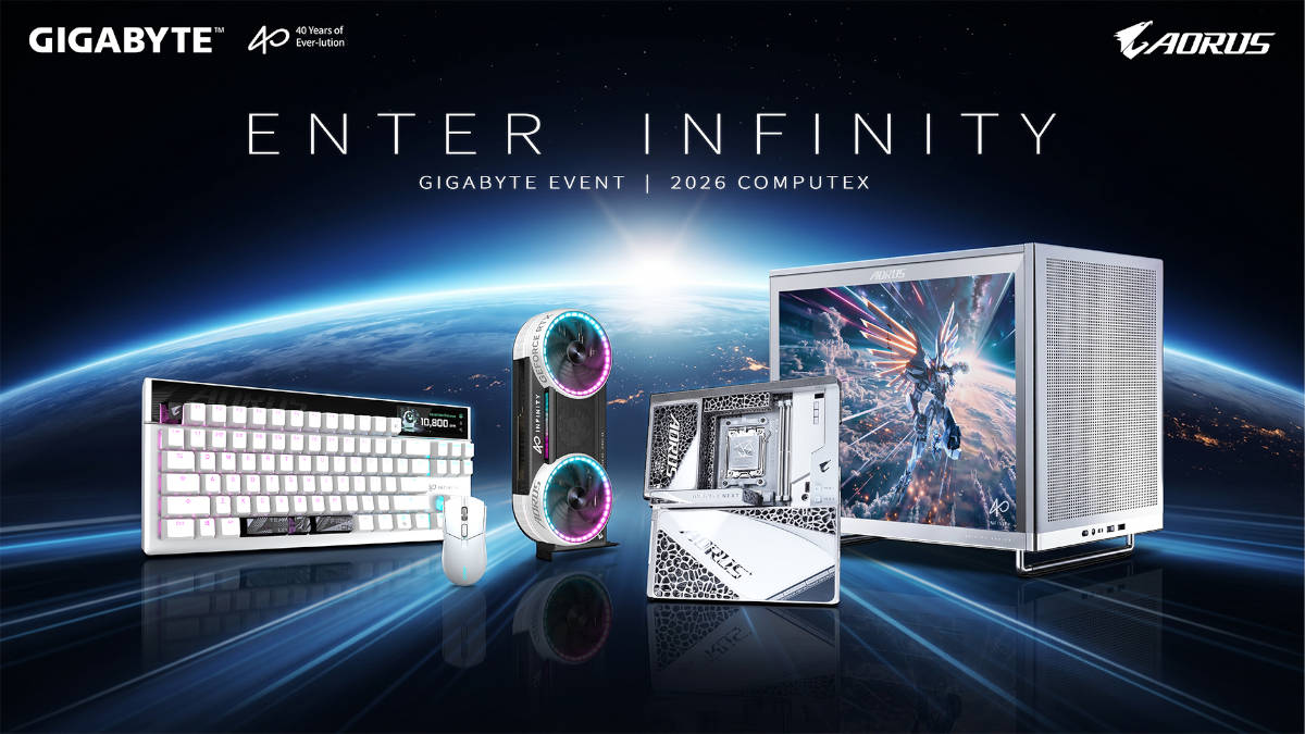 Computex 2026 GIGABYTE INFINITY Series 1920X1080 KV