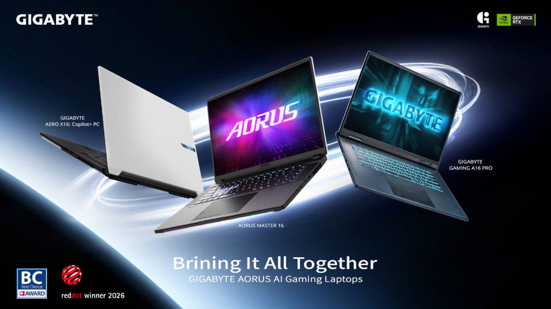 GIGABYTE AI Gaming laptop 1