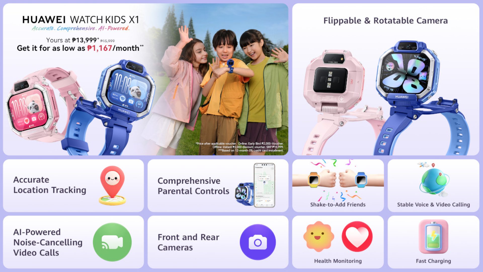HUAWEI WATCH Kids X1 Arrives in PH on June 30, Available for Promo Price of PHP 13,999