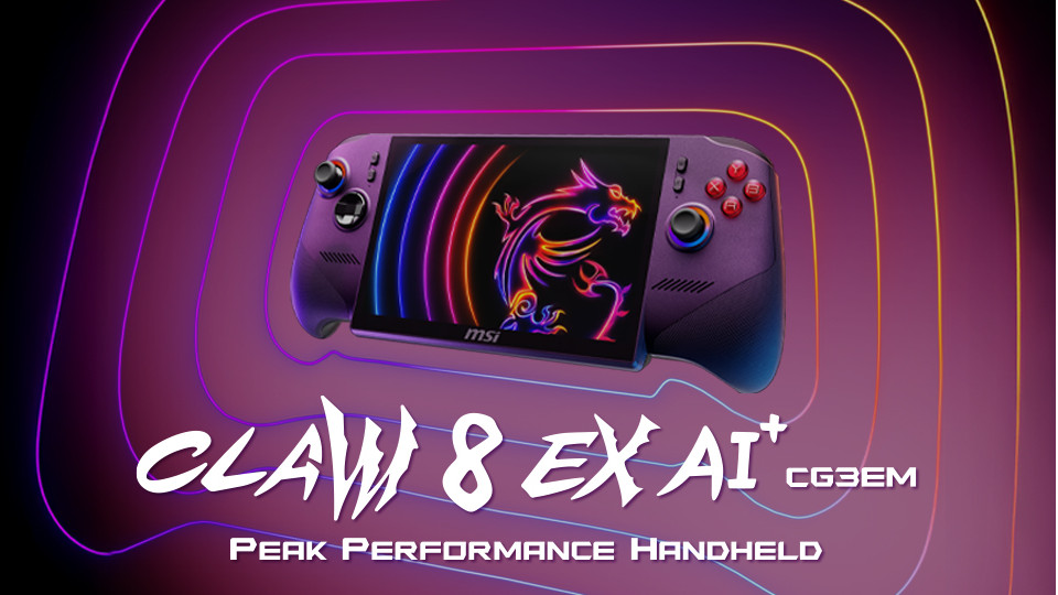 MSI Claw 8 EX AI+ Computex 2026 1