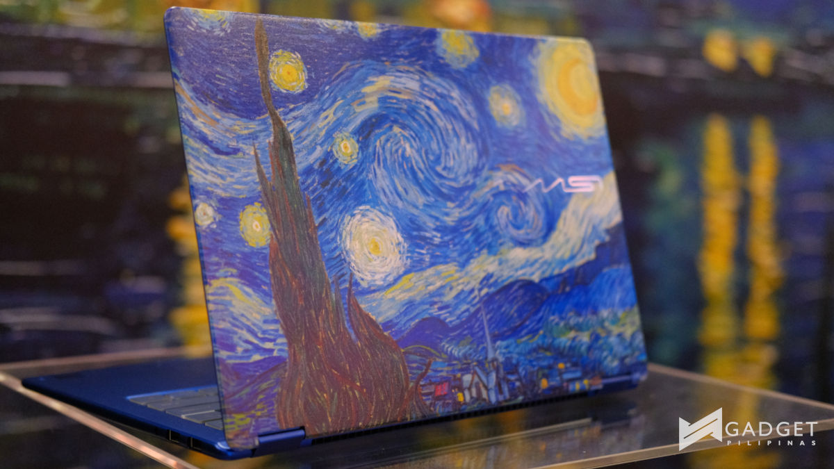 MSI Prestige 14 Flip AI+ Vincent van Gogh Edition Computex 2026 The Starry Night