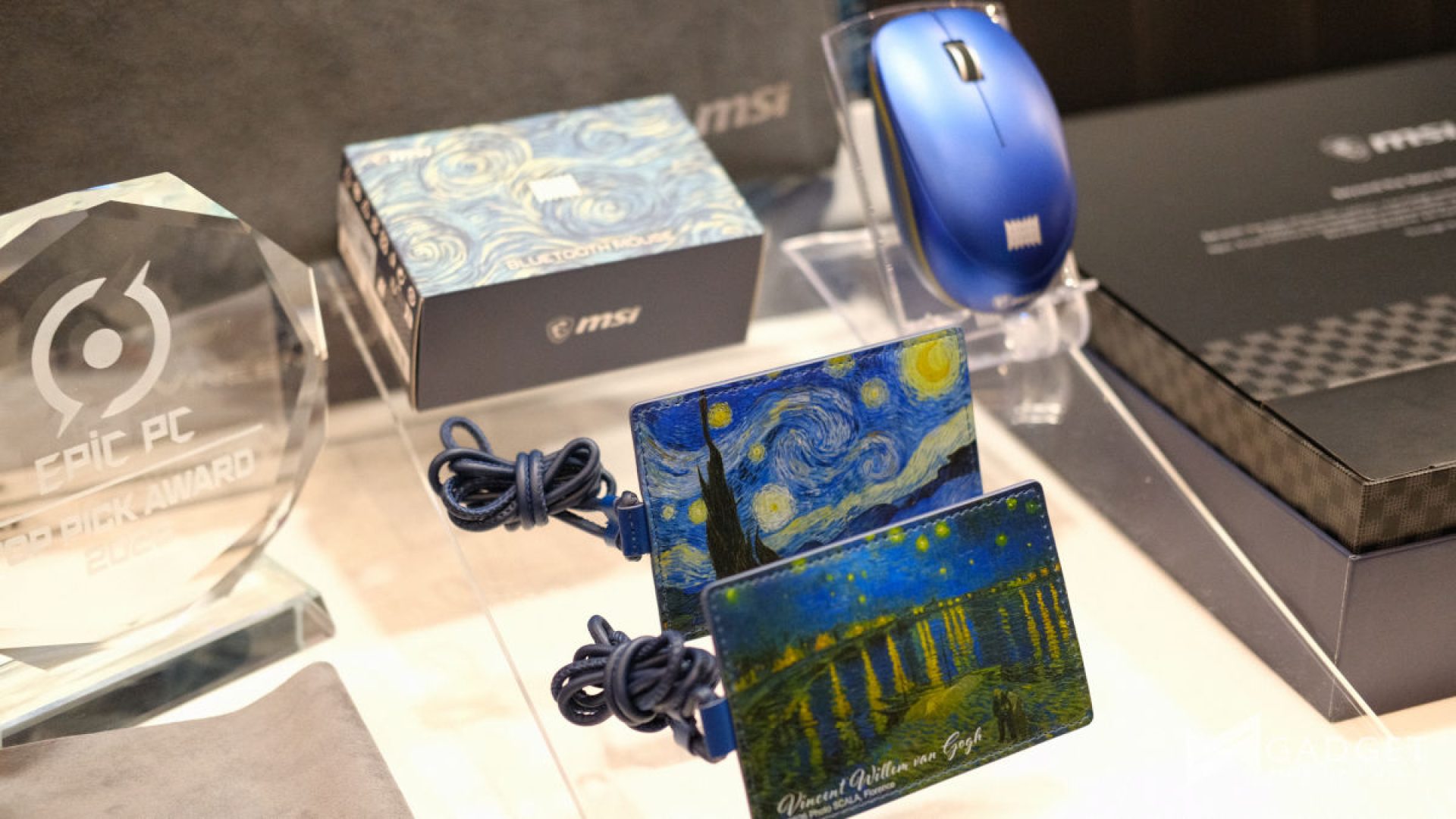 MSI Prestige 14 Flip AI+ Vincent van Gogh Edition Computex 2026 freebies