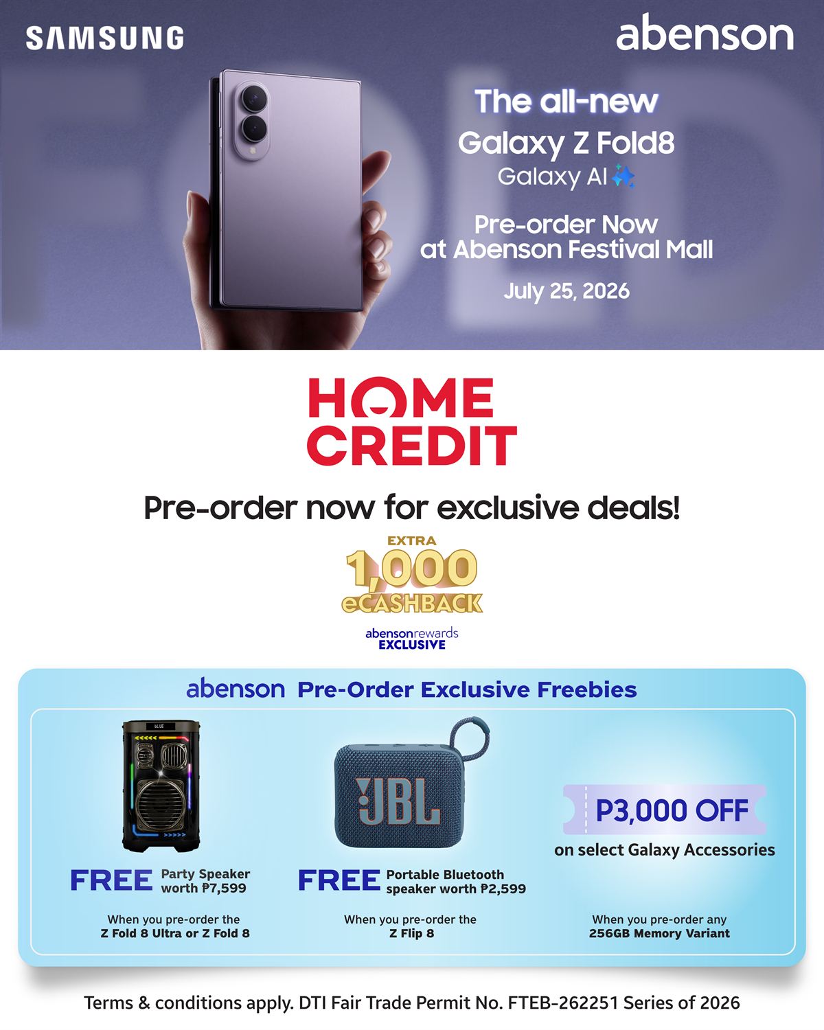 Samsung Galaxy Z Series Pre Order Abenson (3)