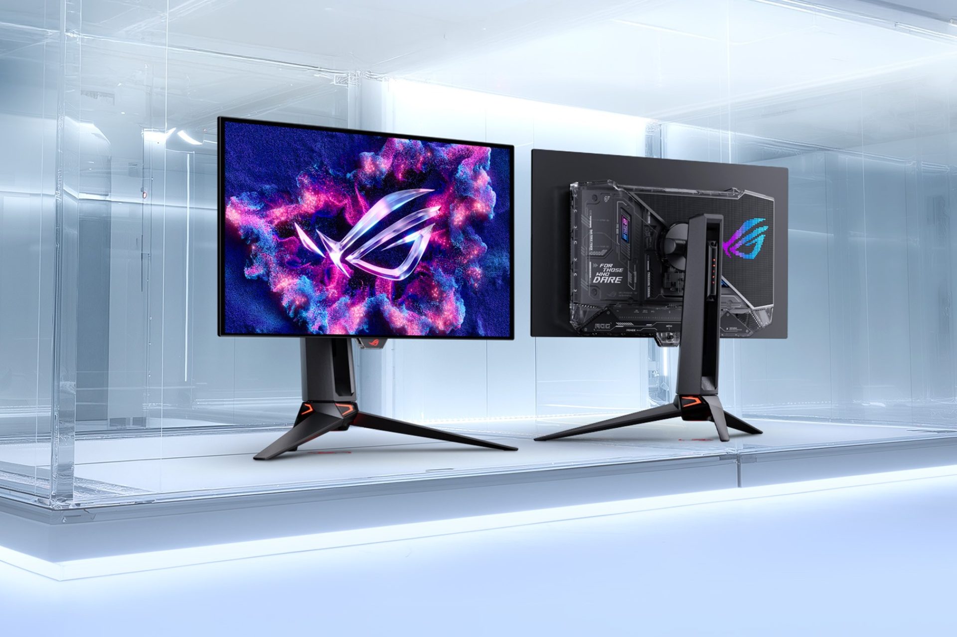 ASUS ROG Swift OLED PG27UCWM and PG32UCWM Tandem RGB OLED Philippines