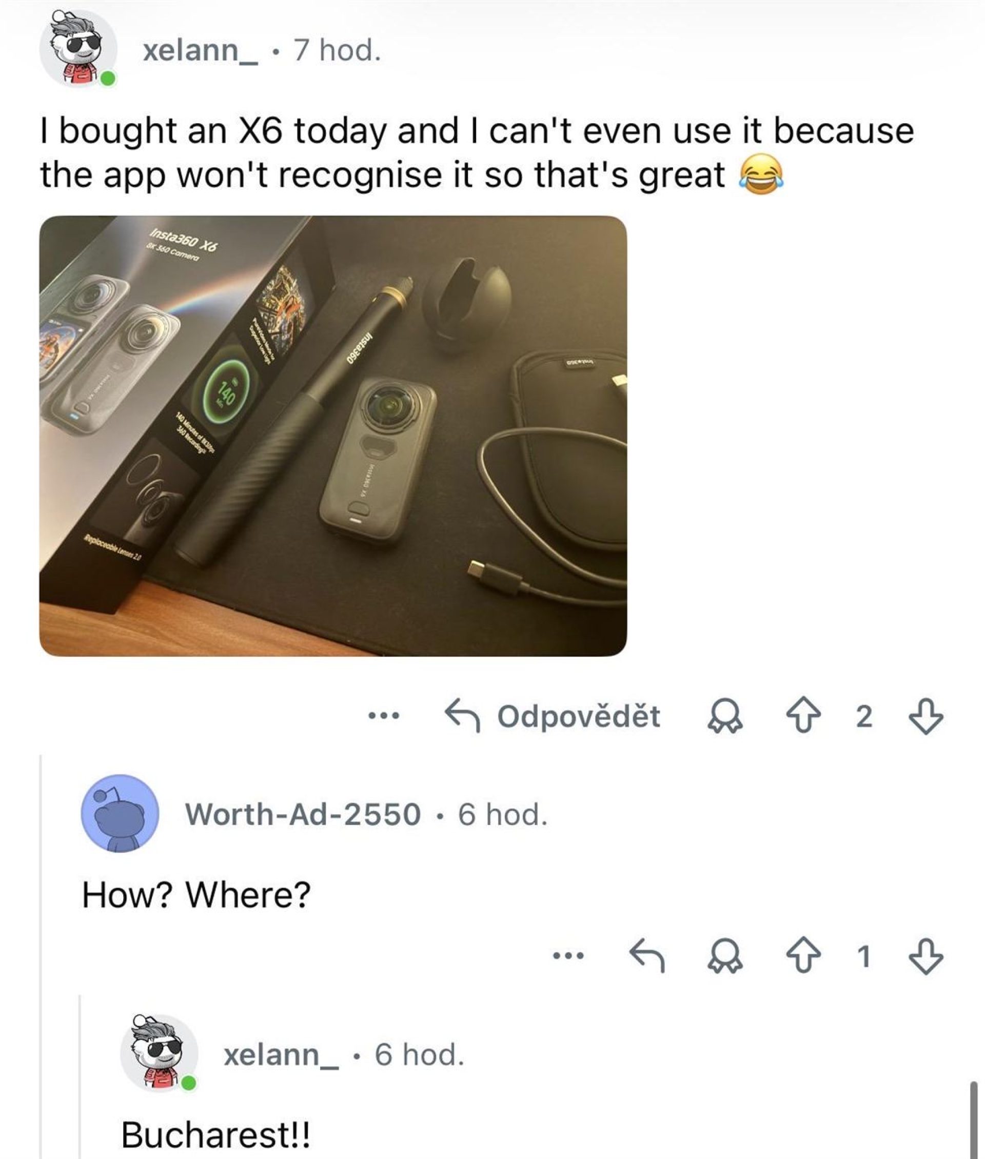 Alleged Insta360 X6