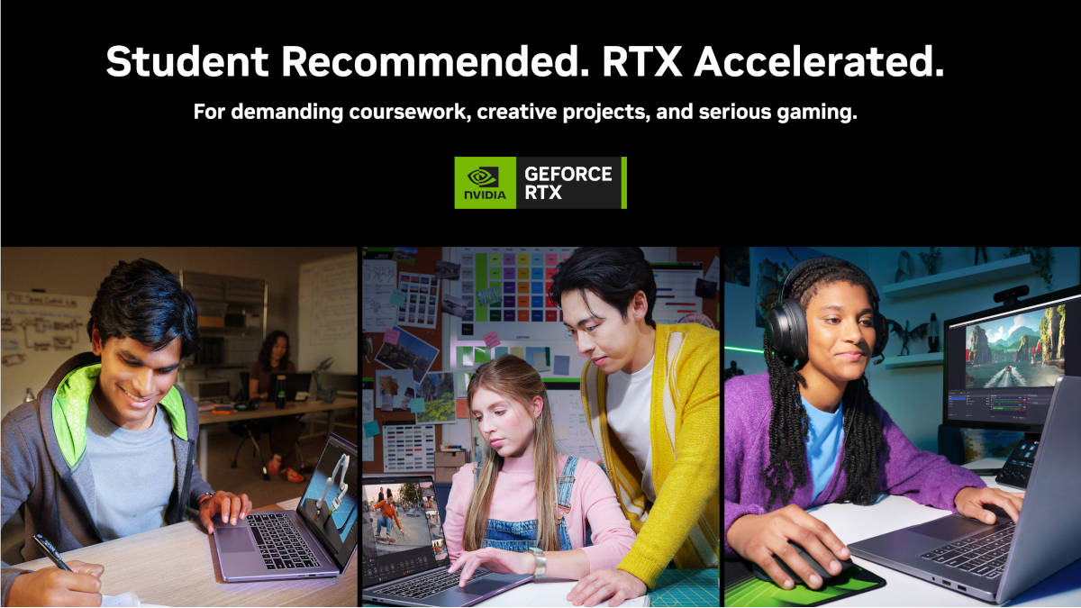 NVIDIA GEFORCE LAPTOPS BANNER