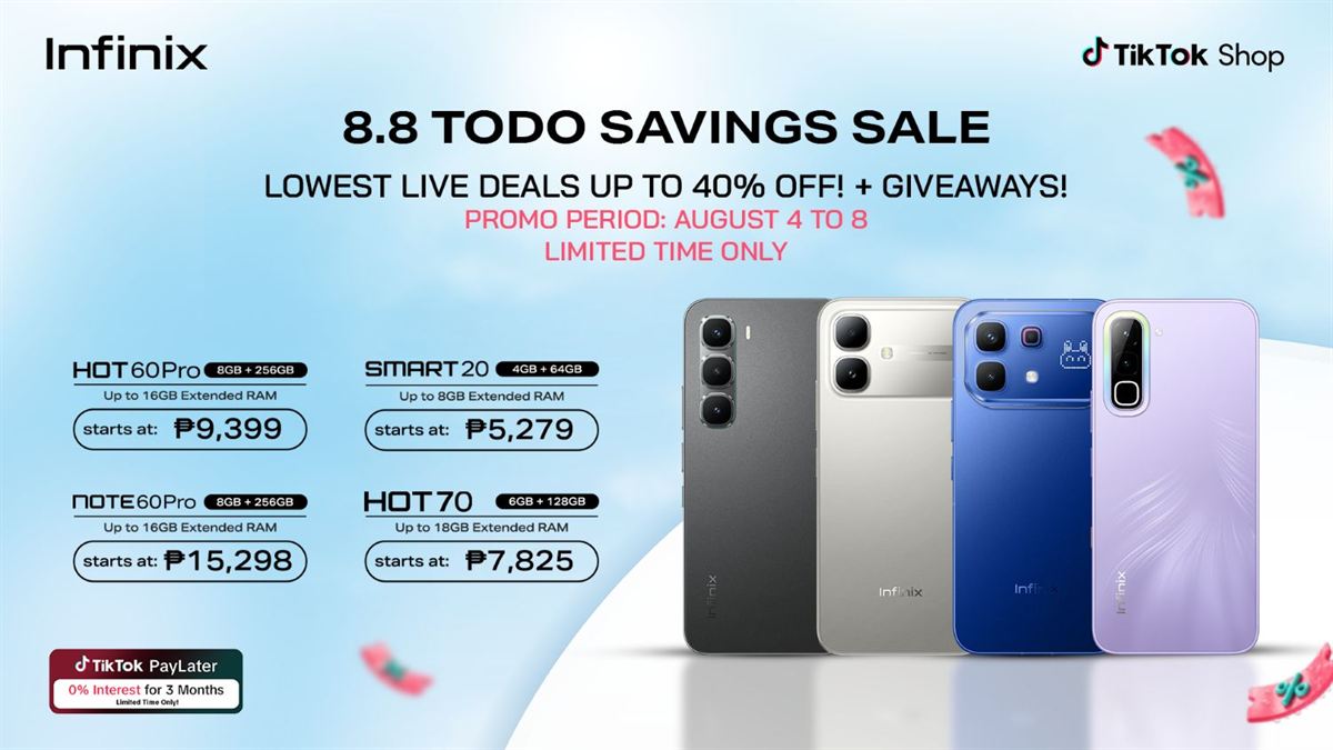 Infinix 8.8 TikTok Shop