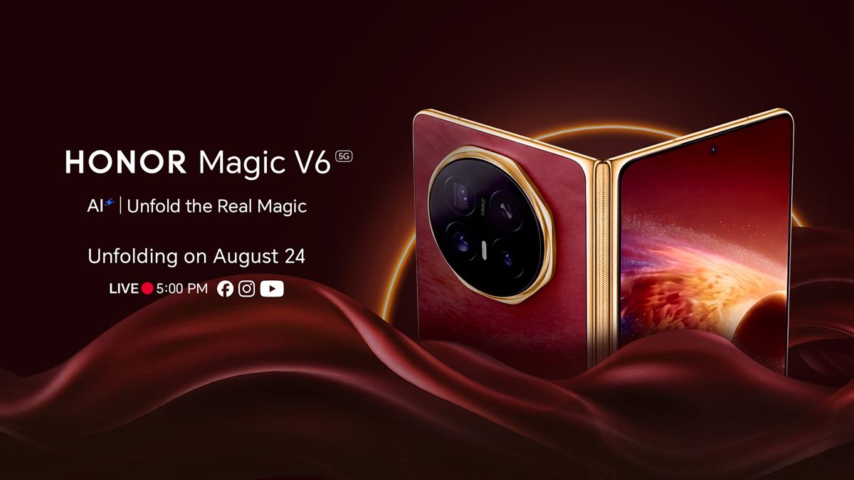 Main KV The Real Magic Is About to Unfold HONOR Magic V6 Takes the Spotlight on August 24