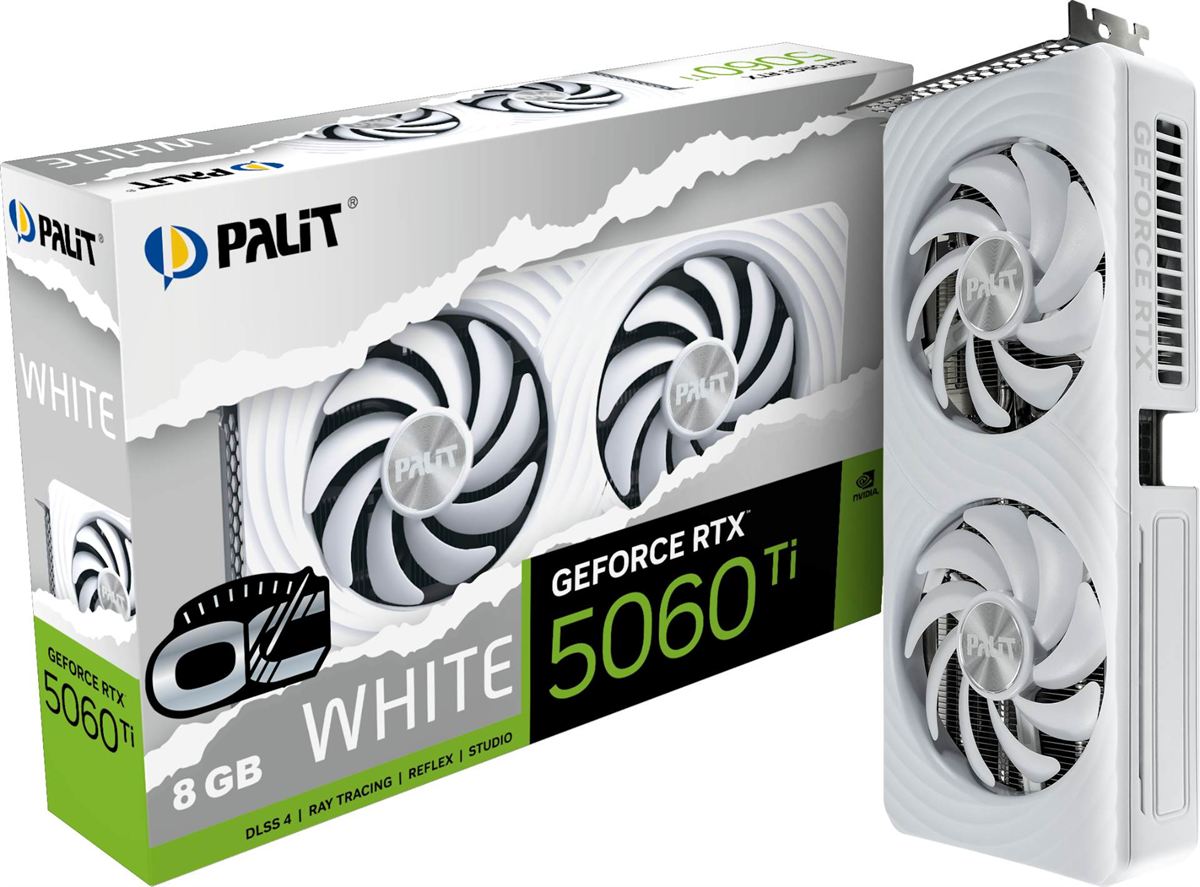 PALIT GeForce RTX 5060 Ti WHITE