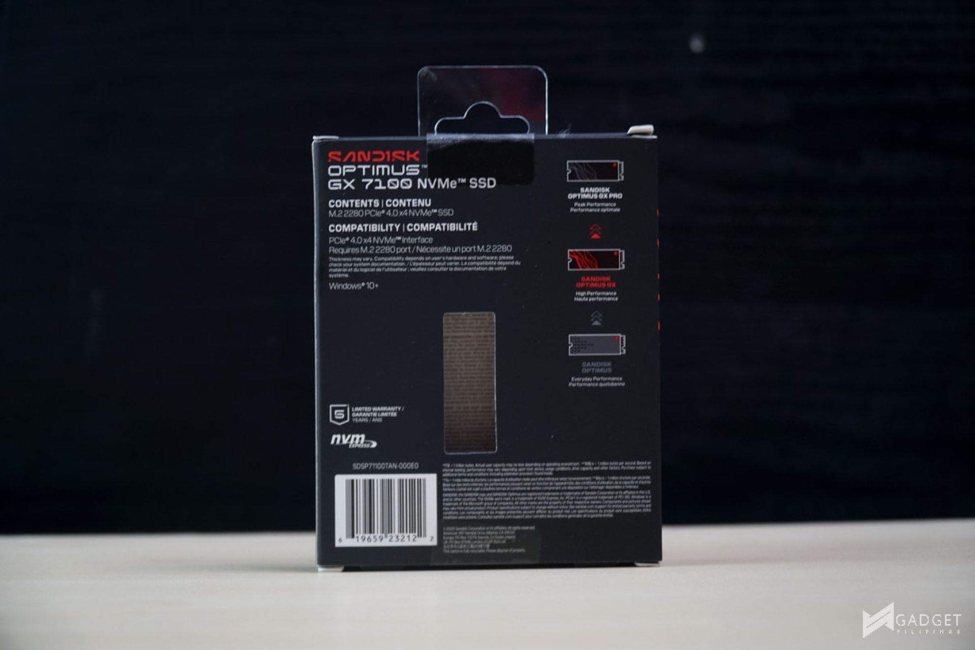 Sandisk Optimus GX 7100 1TB SSD Review 04