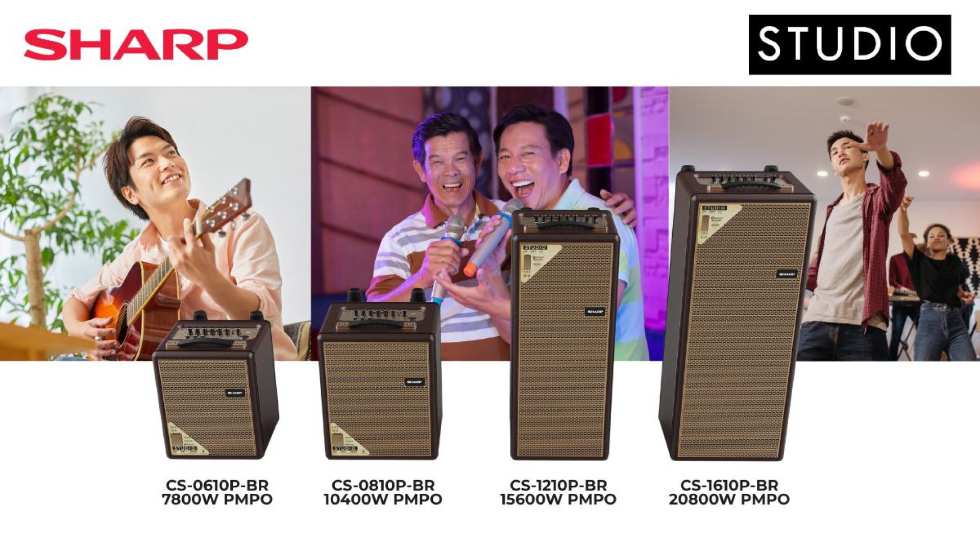 Sharp Philippines Revives Classic Speaker Style with New Karaoke-Ready Lineup
