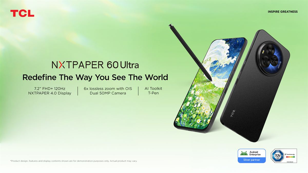 TCL NXTPAPER Smartphone Series Launched in the Philippines
