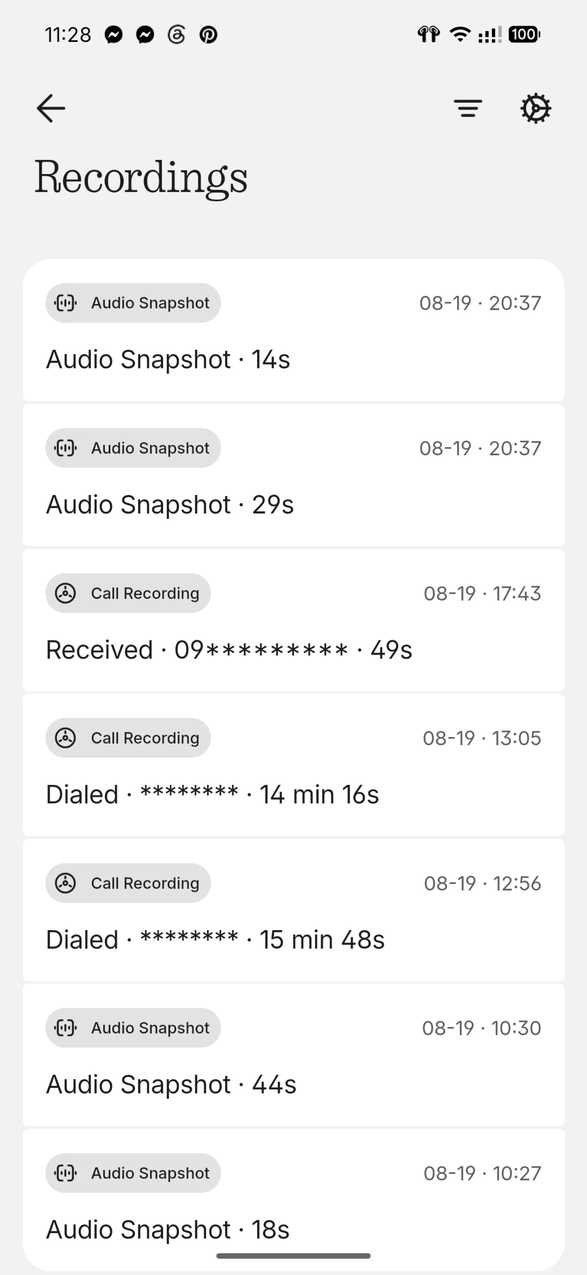 nothing ear 3a x app interface 22