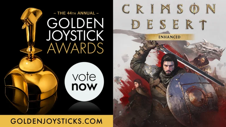 Crimson Desert Enhanced Notches Two Golden Joystick Awards 2026 Nominations