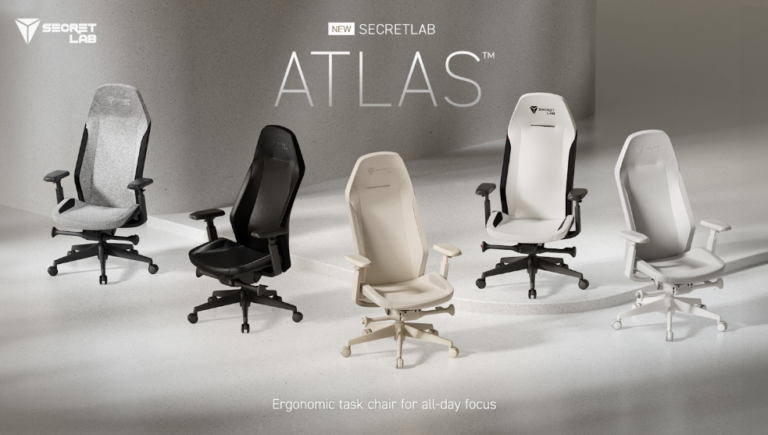 Secretlab ATLAS Task Chair Launches in the Philippines on September 17