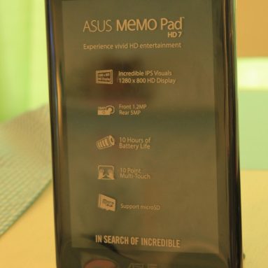 Asus Memo Pad HD 7 Review