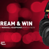Stream Using Guvera, Get a Chance to Win Marshall Headphones