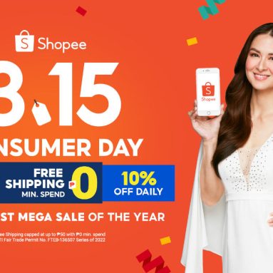 Shopee Introduces 3.15 Consumer Day Along with New Brand Ambassador Marian Rivera