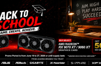 AMD Philippines Launches Radeon Back-to-School Promo with Free SM Gift Certificate Among Other Freebies