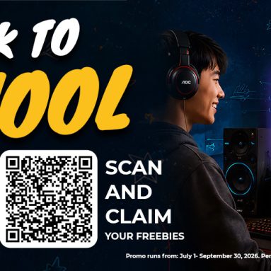 AOC Announces Its Back-to-School 2026 Promo Until September 30