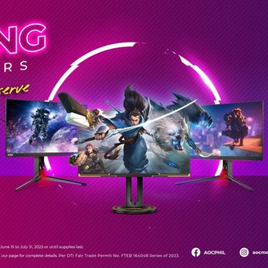 Get a FREE Portable SSD with Your Purchase of an AOC Gaming Monitor!