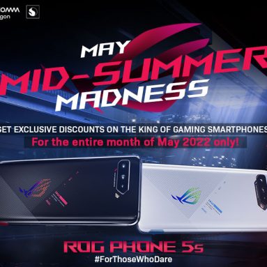 Enjoy Up to PHP 5,000 Off on the ROG Phone 5s at the May Mid-Summer Madness Sale