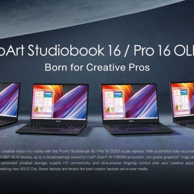 ASUS Releases ProArt StudioBook Pro 16 and StudioBook 16 in PH