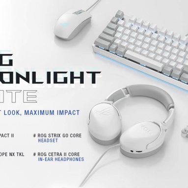 ASUS ROG Moonlight White Peripheral Series Announced