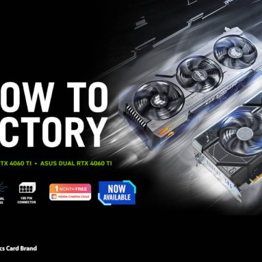 ASUS Unveils GeForce RTX 4060 and 4060 Ti Graphics Cards