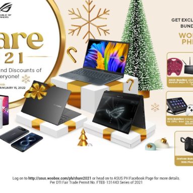 ASUS Kicks Off the Share 2021 Holiday Promo