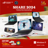 Laptop Must Buys in ASUS’ SHARE 2024 Promo