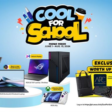 ASUS and ROG Cool for School Promo: Unbeatable Bundles of up to PHP 41,900+