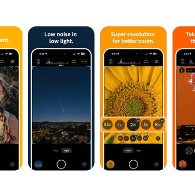 Adobe Launches ‘Project Indigo’ iPhone Camera App for “SLR-Like” Photos