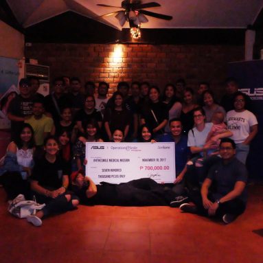 ASUS PH Partners with Operation Smile for Medical Mission in Iloilo