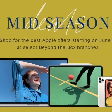 DEALS: Up to PhP30,000 Off on Select Apple Essentials Starting June 18 via Beyond the Box!