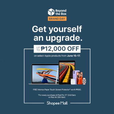 Save as Much as PHP 12,000 on Apple Devices at Beyond the Box Shopee Brand Day