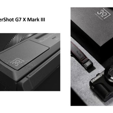 Canon PowerShot G7 X Mark III 30th Anniversary Edition Unveiled to Celebrate the Milestone