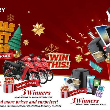 Win Exciting Prizes at Cherry’s Christmas Gadget Madness Promo!