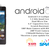 Cherry Mobile Outs First Android One Device, Sun Cellular to Offer via Plan 399