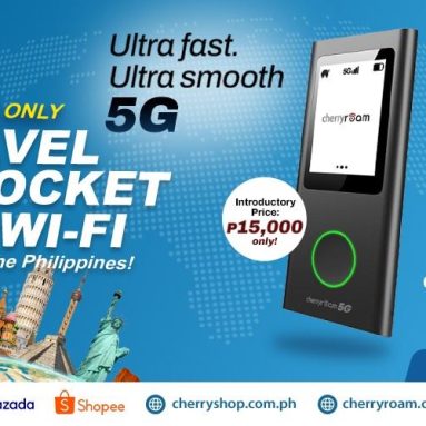 Cherry Roam Launches PH’s First and Only 5G Travel Pocket WiFi